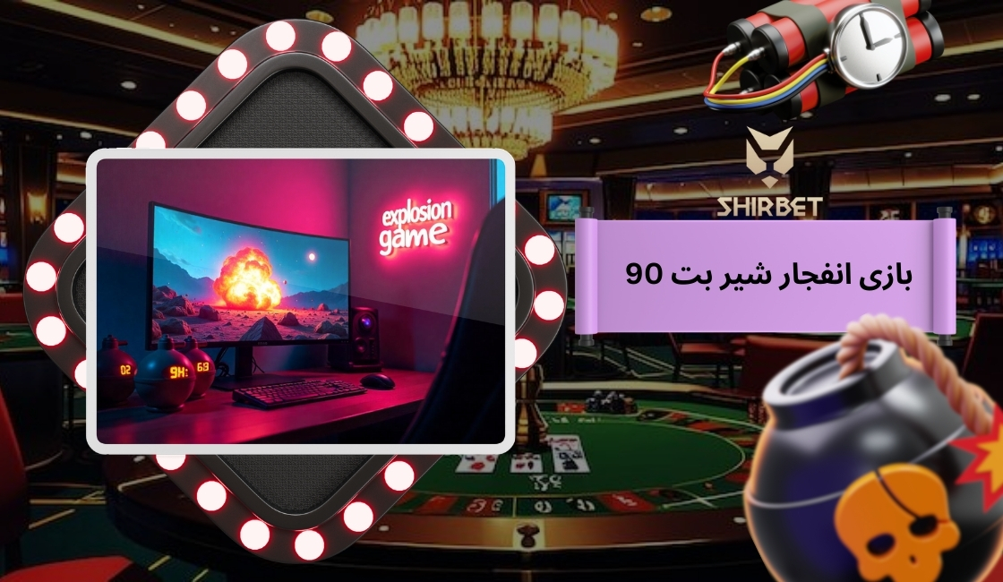 بازی انفجار شیر بت 90